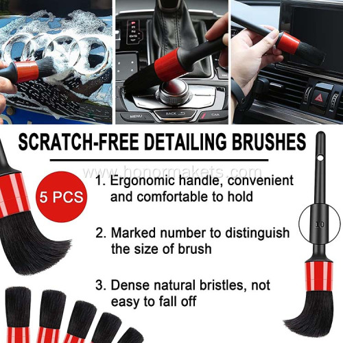 25Pcs Car Detailing Brush Set Car Detailing Kit with Detailing Brushes car cleaning kit wash accessories care product
